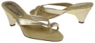 Tomika Shoes (Gold Leather) - Women's Women's 6.5