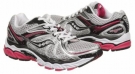 Saucony ProGrid Hurricane 13 Shoes (Silver/Black/Pink) - Women's for Women Saucony ProGrid Hurricane 13 Shoes (Silver/Black/Pink) - Women's