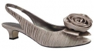 Accent Shoes (Beige Satin) - Women's Women's 6.5