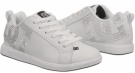DC Shoes Court Graffik Unilite Shoes (Black/Silver/White) - Women's