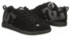 DC Shoes Court Graffik Unilite Shoes (Black/Silver/Armor) - Women's