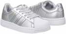 adidas Superstar 2 Metallic Pre Shoes (Silver/Silver/White) - Kids'