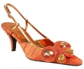 Alida Shoes (Orange) - Women's Women's 6.5