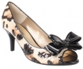 Kaylee Shoes (Black/Brown Leopard) - Women's Women's 6.5