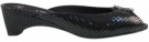 Mitzi Shoes (Black Leather) - Women's Women's 6.5