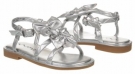 Nina Bows Tod/Pre Sandals (Silver) - Kids'