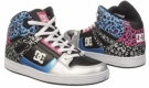 DC Shoes Rebound Pre/Grd Shoes (Metallic Silver/Blk) - Kids'