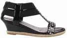 Flax Sandals (Black) - Women's Women's 6.5