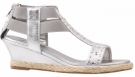 Flax Sandals (Silver) - Women's Women's 6.5