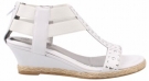 Flax Sandals (Pure White) - Women's Women's 6.5