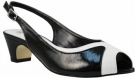 Frances Shoes (Black/White Patent) - Women's Women's 6.5