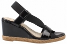 Halina Sandals (Black/Black) - Women's Women's 6.5