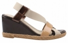 Halina Sandals (Brown) - Women's Women's 6.5
