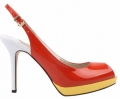 Olive Shoes (Paprika/Yellow/White) - Women's Women's 6.5