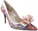 Fame Shoes (Rose Gold/Floral) - Women's Women's 6.5