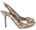 Regina Shoes (Gold) - Women's Women's 6.5