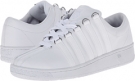 White K-Swiss Classic Luxury Edition for Men (Size 7)