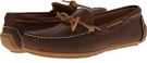 Dark Brown Smooth Leather Minnetonka Tie Driving Moc for Men (Size 10.5)