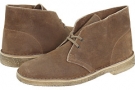 Taupe Suede Clarks England Desert Boot for Men (Size 9.5)