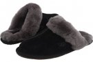 Black/Grey Suede UGG Scuffette II for Women (Size 5)