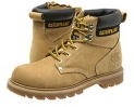 Honey Nubuck Caterpillar 2nd Shift Steel Toe for Men (Size 9)