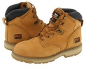 Wheat Nubuck Leather Timberland PRO 6 Pit Boss Soft Toe for Men (Size 7)