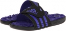 Black/Power Purple adidas adissage for Women (Size 6)