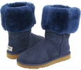 Navy UGG Classic Tall for Women (Size 5)