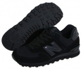 Black New Balance Classics M574 for Men (Size 15)