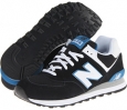 Black SP14 New Balance Classics M574 for Men (Size 17)