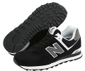 Black/Grey/White New Balance Classics M574 for Men (Size 9.5)