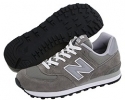 Gray/Silver/White New Balance Classics M574 for Men (Size 10.5)