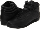 Black/Black/Black Reebok Lifestyle Freestyle Hi for Women (Size 8.5)