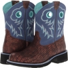 Pearly Croc Print/Cobalt Ariat Fatbaby Sheila for Women (Size 8.5)