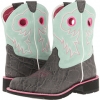 Charcoal Elephant Print/Mint Ariat Fatbaby Sheila for Women (Size 8.5)