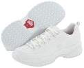 White Smooth Leather SKECHERS Work Softie for Women (Size 7.5)