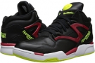 Black/Excellent Red/Solar Yellow/White Reebok Lifestyle Pump Omni Lite for Men (Size 9)