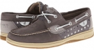 Graphite/Silver Metallic Dot Sperry Top-Sider Bluefish 2-Eye for Women (Size 10)