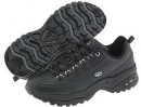 Black/Black Leather SKECHERS Premiums for Women (Size 7.5)