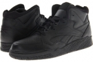 Black/Black Cow Silk Reebok Lifestyle BB4600 Mid for Men (Size 7)