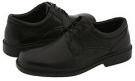 Black Leather Hush Puppies Strategy for Men (Size 16)