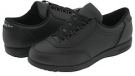 Black Leather Hush Puppies Classic Walker for Women (Size 7.5)