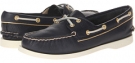 Navy/Gold Sperry Top-Sider A/O 2 Eye for Women (Size 8.5)