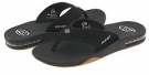 Black/Silver Reef Fanning for Men (Size 4)