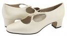 White Pearlized Leather Trotters Jamie for Women (Size 7)