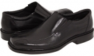 Black Leather Bostonian Capi for Men (Size 9.5)