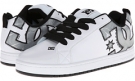 White/Black/White DC Court Graffik SE for Men (Size 8)