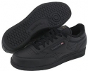 Black/Charcoal Reebok Lifestyle Club C for Men (Size 14)