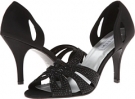 Black Satin Touch Ups by Benjamin Walk Poise for Women (Size 8.5)