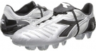 Silver/Black Painted Snake Diadora Maracana RTX 12 for Men (Size 7)